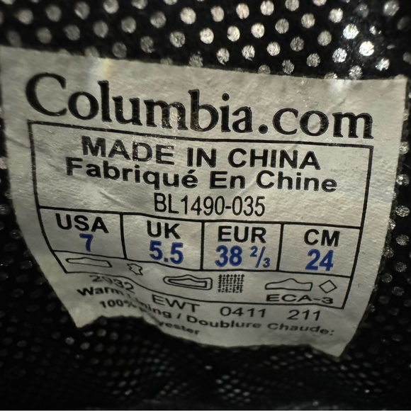 Columbia Techlite Waterproof Boots size 7 - Picture 2 of 11